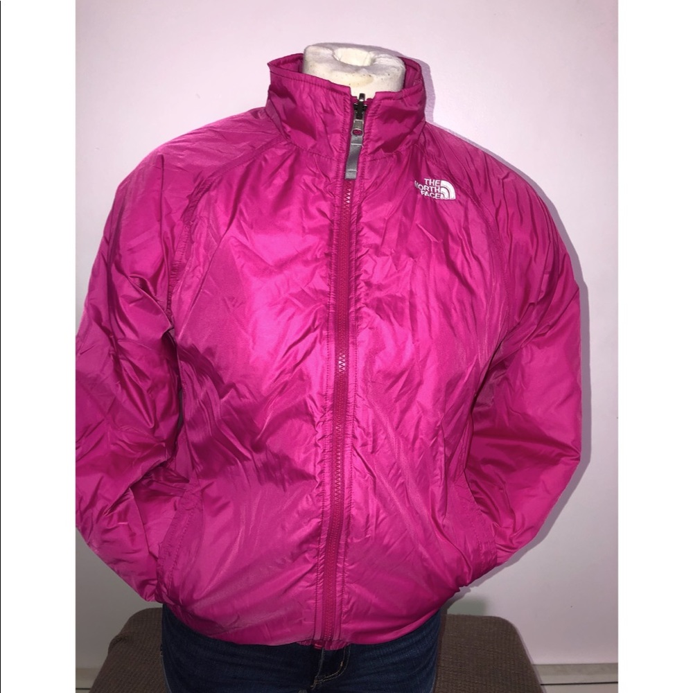 GIRLS NORTH FACE BOMBER JACKET